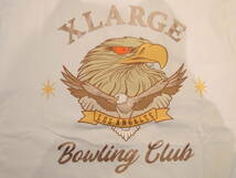 X-LARGE XLARGE エクストララージ BOWLING CLUB S/S TEE ホワイト Lサイズ 人気商品 送料￥210～ 値下げしました！_画像4