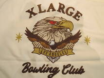 X-LARGE XLARGE エクストララージ BOWLING CLUB S/S SHIRT シャツ オフホワイト Lサイズ 人気商品 _画像5