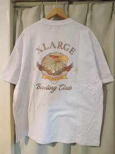 X-LARGE XLARGE エクストララージ BOWLING CLUB S/S TEE ホワイト XLサイズ 人気商品 送料￥210～ 値下げしました！