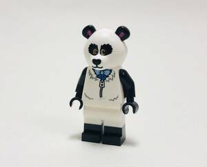 [ новый товар не использовался ] Lego LEGO Mini fig Panda костюм мульт-героя двусторонний 