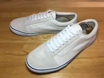 ★VANS バンズ 国内企画 OLD SKOOL オールドスクール Ultra Cush 白×白 28.0cm Used 検 SK8 ハーフキャブ スリッポン ERA_画像1