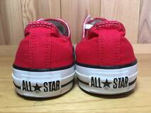 ★CONVERSE コンバース ALL STAR オールスター キャンバス 赤 10.5インチ 29.0cm 極美品 Used 検 チャックテイラー_画像5