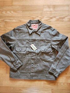 　送料込★東洋 SUGAR CANE シュガーケーン　SC15290 1953年モデル 11oz COTTON PIQUE ピケジャケット　カーキ　40