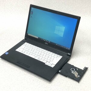 ゆったり屋 LIFEBOOK A576/R 15.6型 Cel-3855U SSD128GB メモリ6GB Windows10Pro 64Bit 電99％2h （梱100 管3814