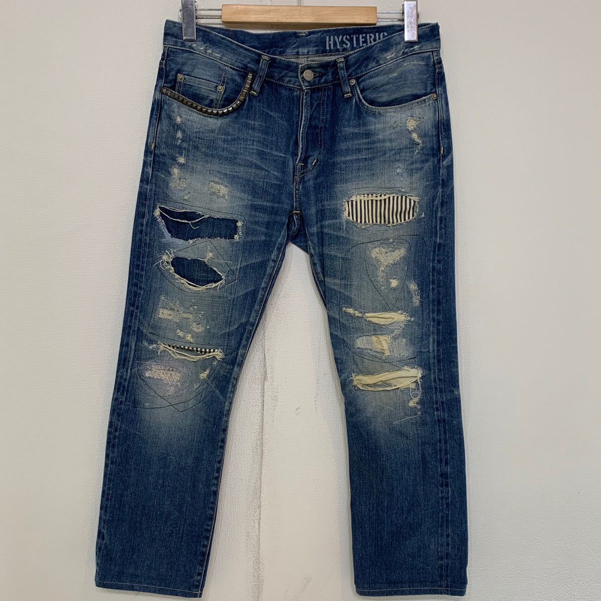 ヤフオク! -「スタッズ加工デニムパンツ」(ヒステリックグラマー)の ヤフオク! -「スタッズ加工デニムパンツ」(ヒステリックグラマー)の