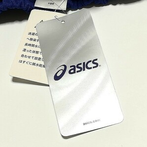 【新品】アシックス/asics 子供用 ハーフパンツ AG093J【120】青/ブルー 短パン タンパン スポーツ マラソン 学校 体操服 体育着 ジャージの画像7