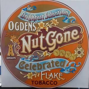 美品！英IMMEDIATE盤LP 円形ジャケ 白ラベル！Small Faces / Ogdens' Nut Gone Flake 1968年作の75年プレス IML 1001 スモール・フェイセズ
