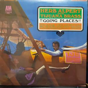 奇跡 未開封シールド 米A&MオリジLP！Herb Alpert And The Tijuana Brass /Going Places 1965年 SP4112 Tijuana Taxi, Spanish Flea Sealed