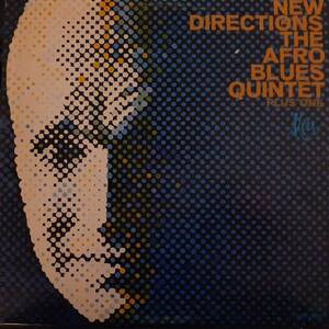 米MIRAオリジLP！MONO深溝 Afro Blues Quintet Plus One /New Directions 1966年 LP 3010 William Henderson(Pharoah Sanders Quartet)在籍