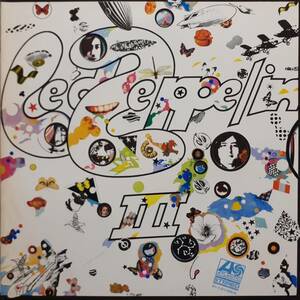 日本ATLANTIC盤LP！変形ジャケ！Led Zeppelin / Led Zeppelin III 1976年 Warner P-1016A！Immigrant Song収録 レッド・ツェッペリン