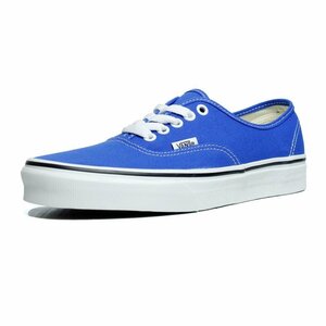 新品 VANS バンズ ヴァンズ US企画 レディース AUTHENTIC オーセンティック デッキシューズ スニーカー 青 ブルー US6（24cm）