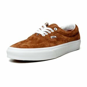 新品 VANS バンズ ヴァンズ US企画 メンズ ERA Pig Suede ピッグスウェード 茶 ブラウン US9.5（27.5cm）