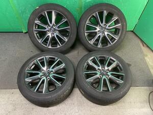 中古 CX-3 DK5AW アルミホイール 4本 215/50R18 タイヤホイール