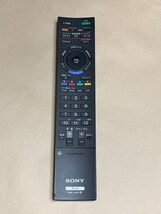 SONY ソニー純正品 無線式テレビ リモコン RMF-JD007 保証あり ポイント消化 即決 スピード配送_画像1