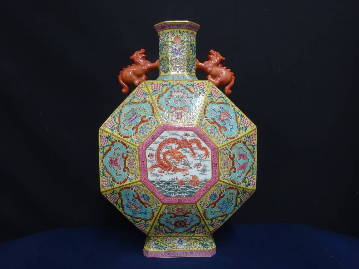 中国 唐木紫壇枠 粉彩 蝶図 陶板 壁飾 V 5417A 【逸品】 ticosneaker
