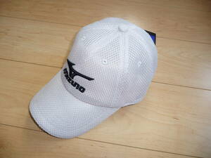 10%off! MIZUNO cool Hold cap light gray C2JWA104