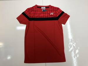 B98.40%off! YONEX 10164 496 Sサイズ ヨネックス ユニシャツ（フィットサイズ）サンセットレッド