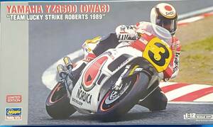 ハセガワ 1/12 ラッキーストライク ロバーツ YZR500 1989 OWA8 WGP 500 未開封 マルボロ ロスマンズ ナストロアズーロ レプソル