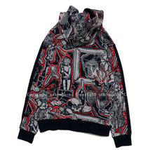 超美品 19AW ポールスミス ARTIST STUDIO スウェット プルオーバー パーカー M 総柄 アーティスト スタジオ スカル メンズ Paul Smith_画像2