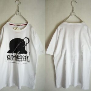 難あり 40CARATS&525 BY TAKEO KIKUCHI ☆ポーラーハット デザイン Tシャツ サイズ3(L)定価8140円(税込)