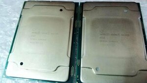 xeon Silver 4112 同ロット2個セット●正規完動品 ＠送料無料 