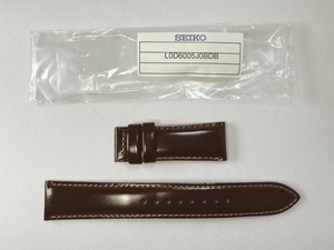 L0D6005J0BDB SEIKO Brightz 20mm original leather belt car f Brown SDGM007/6R15-03B0 for flax cloth Tailor cat pohs free shipping 