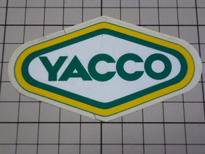 YACCO ステッカー (95×54mm) ヤッコ オイル