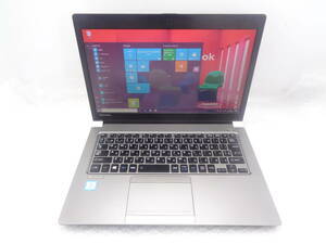 i5第6世代 TOSHIBA dynabook R63/B/i5-6300U 2.4Ghz/4GB/SSD 128GB/無線/BLUETOOTH/13.3インチ/Windows10 中古動作品(C251)