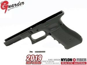 GLOCK-100 (BK) 実銃素材 GUARDER ガーダー EUROバージョン オリジナルフレーム 2019 BK マルイ ガスブローバック GLOCKグロックG17/18C