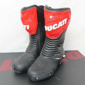 【新品未使用】【ディーラー正規品】DUCATI ドゥカティ STIVALI SPORTS2 レーシングブーツ サイズ38 バイク 二輪 オートバイ ツーリング