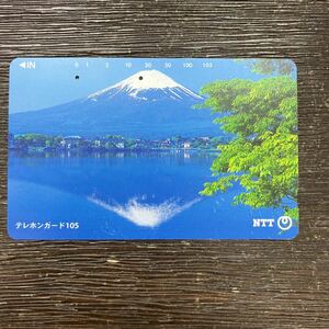 テレホンカード 使用済み 富士山