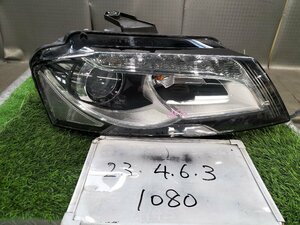 ★DBA-8PCAX　8P　アウディ A3　スポーツバック 1.4TFSI　平成25年　純正　運転席側　右　HID　ヘッドライト ヘッドランプ　8P0 941 004★