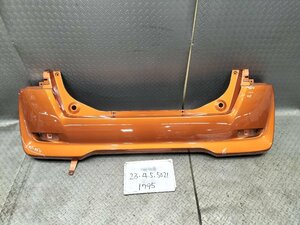 ★B21A 日産 デイズ ルークス　純正　リアバンパー Rバンパー　6410C599　オレンジ系 メタリック★