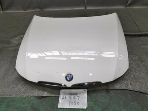 ★ぱっと見キレイ目!! ABA-VA20 BMW E90 320i ハイライン　2007　Genuine　ボンネット フード パネル　300 アルピンホワイト★