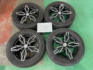 ★VW ワーゲン 1T ゴルフ トゥーラン　社外 EURO BAHN ホイール　４本　17×7J ＋50 PCD112 5穴 ハブ径57　夏 2019年製 215/55R17★