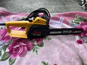 RYOBI リョービ 電動チェーンソー CS-295S 100V 電動工具 木材切断 剪定 丸太 林業 造園 園芸 伐採 現状売り切り