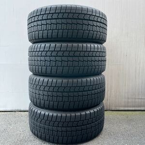 超バリ山.波残り☆ダンロップ WINTER MAXXウィンターマックス WM02☆225/40R18☆4本SET