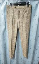 1piu1uguale3 COMFY PANTS CAMO JACQUARD トラウザー スラックス パンツ カモジャガード ベージュ 2021SSモデル 定価46,200円_画像1