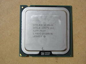 □Intel Core2Duo E4600 SLA94 2.40GHz/2M/800/06 Conroe LGA775 2コア (Ci0513)