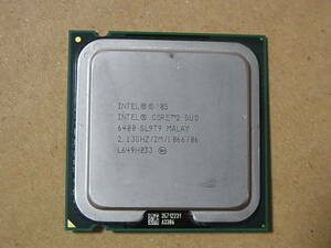 ◎Intel Core2Duo E6400 SL9T9 2.13GHz/2M/1066/06 Conroe LGA775 2コア (Ci0516)