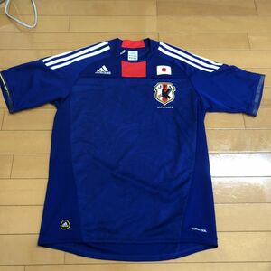 新品同様　サッカー日本代表ユニフォーム（2010-2011）　オーセンティックユニフォーム（Mサイズ）