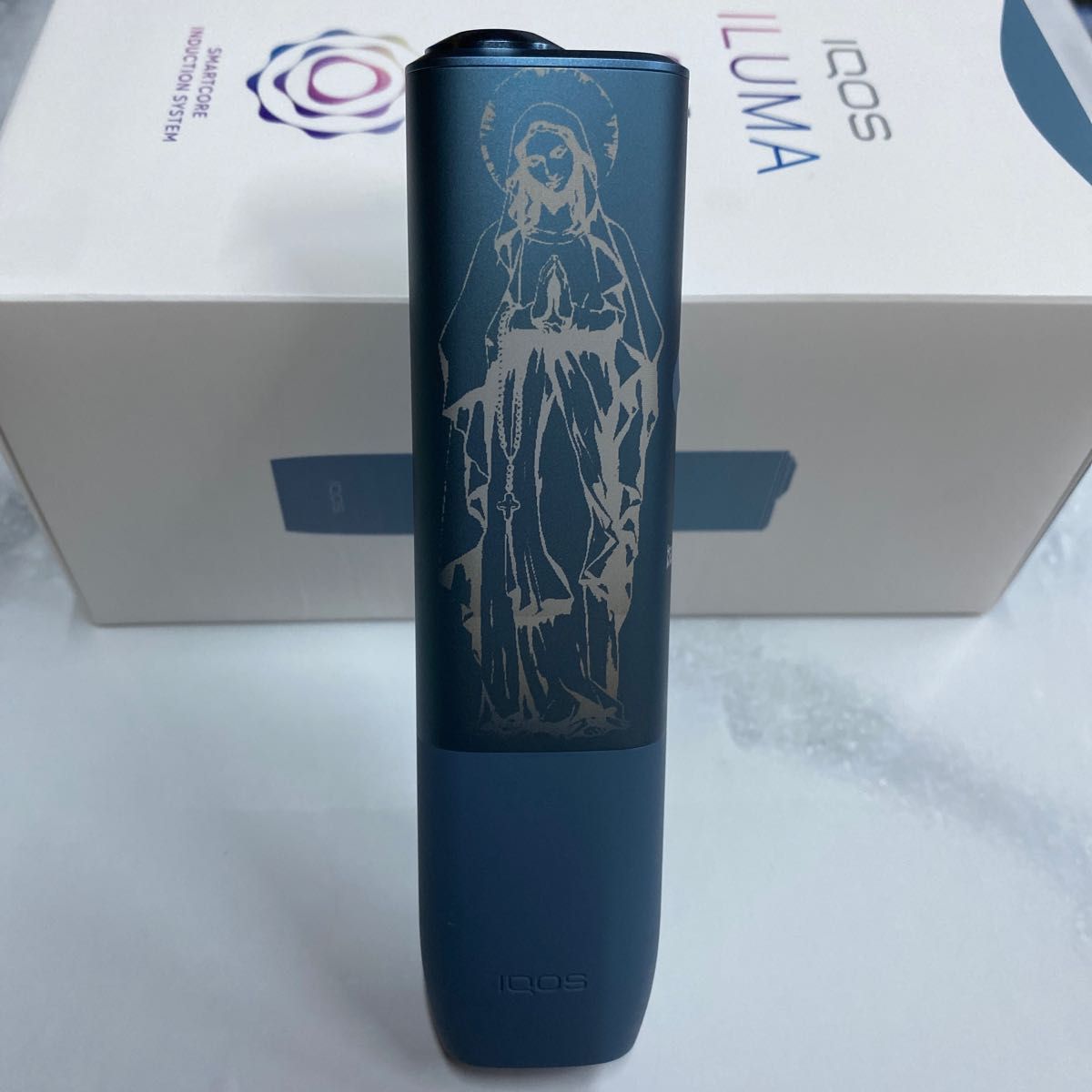 iQOS ILUMA ONE イルマワン レーザー加工 祈り手 ロザリオ 聖書