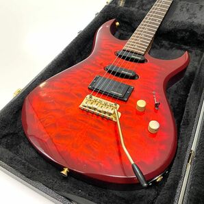 【90年代終売モデル】Fernandes FGZ-420 レッドフレイム エレキギター　フェルナンデス　