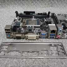 即日発 送料520円 ★ MicroATX マザーボード GIGABYTE GA-H81M-D3V ★ CPU (CORE I3-4160 3.6GHz) LGA1150 ★ BIOS立ち上がり確認済み M744_画像5