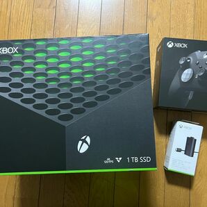 ★3点セット★ Xbox Series X ＋ エリコン2 ＋ 充電式バッテリー