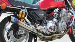 CBX1000 '79-'80 year correspondence titanium 6-2-1 muffler OVER-classics made stock equipped 