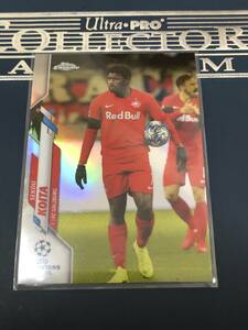 2019-20 Topps Chrome UEFA Champions League Soccer 　Sekou Koita FC Salzburg　 Refractor Base パラレルカード