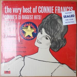 ■新品■Connie Francis コニー・フランシス/the very best of(LP) カット盤