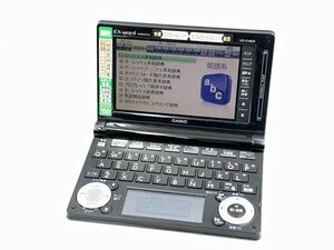 【中古品】CASIO カシオ 電子辞書 EX-word XD-D4850 ブラック ZA3A-LP-4YA222