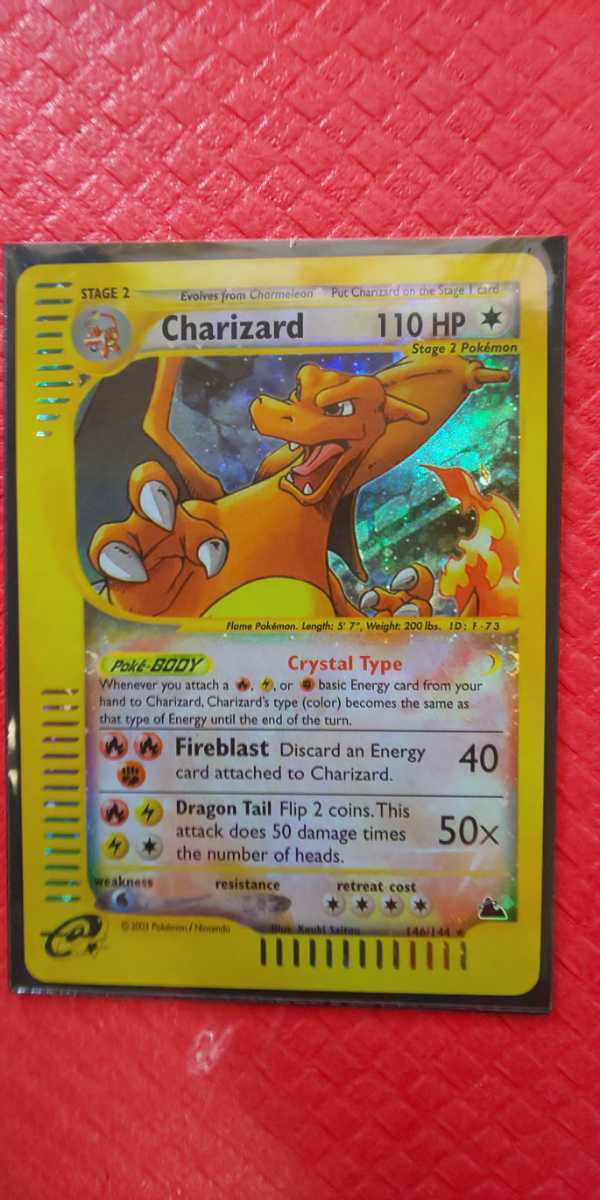 ヤフオク! -ポケモンカード リザードン クリスタルタイプの中古品 ...
